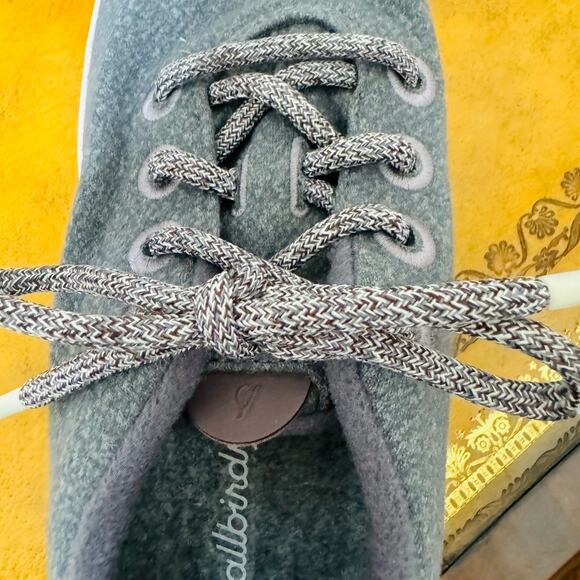 Allbirds Womens Wool Runners Grey ZQ Merino Classic Sustainable Sneakers EU39 - Picture 10 of 14